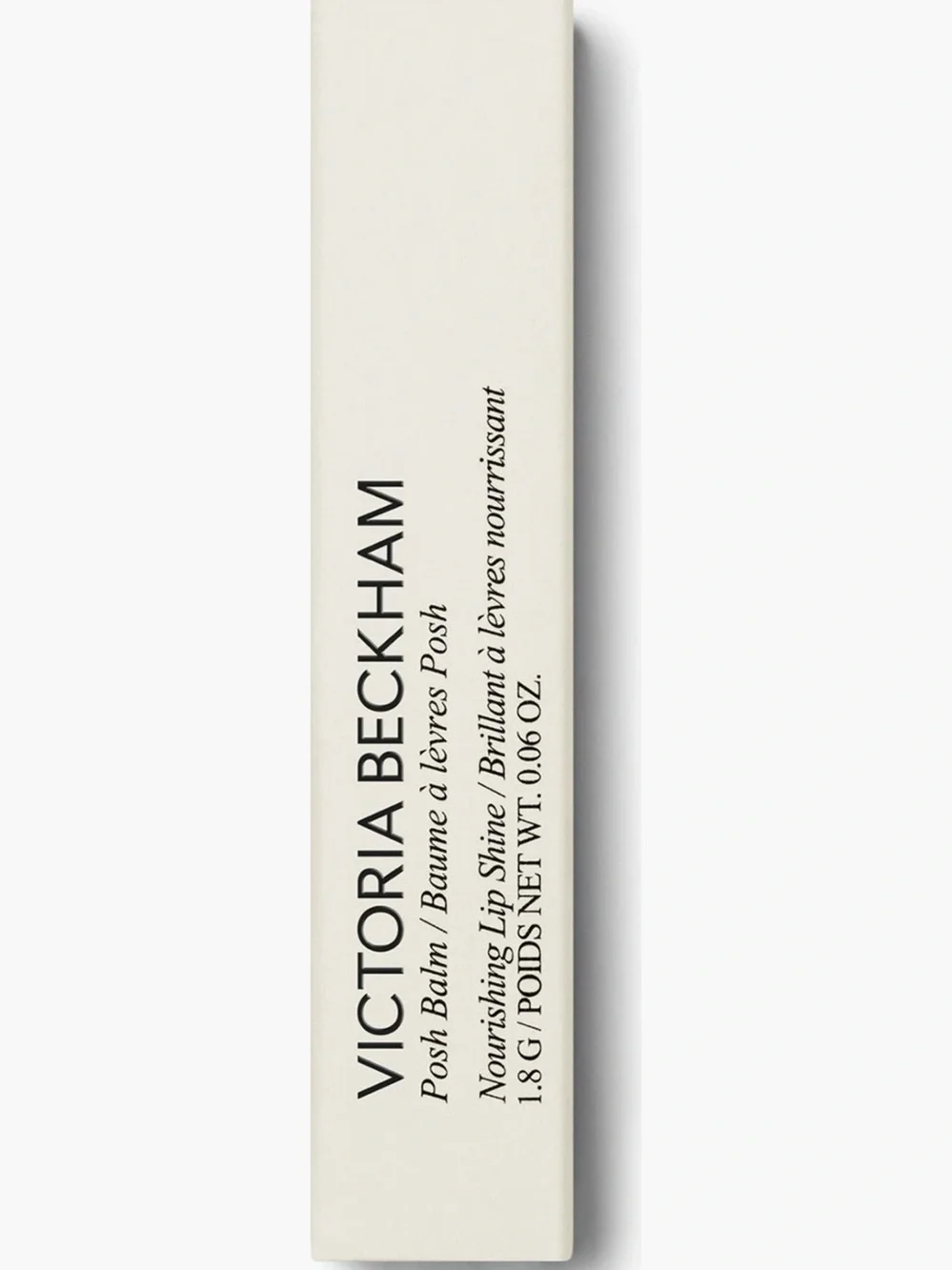NEW Victoria Beckham Posh Balm nourishing lip shine color Cassis